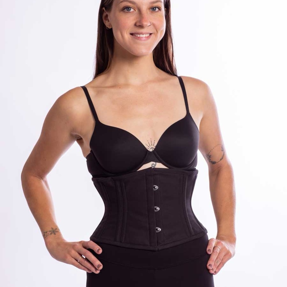 Cotton Modern Curve Waspie Underbust Corset : CS-301 Size 32
